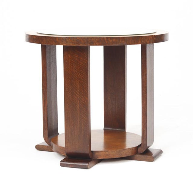 Antique Art Deco Bauhaus Side Table For Sale - Image 6 of 10