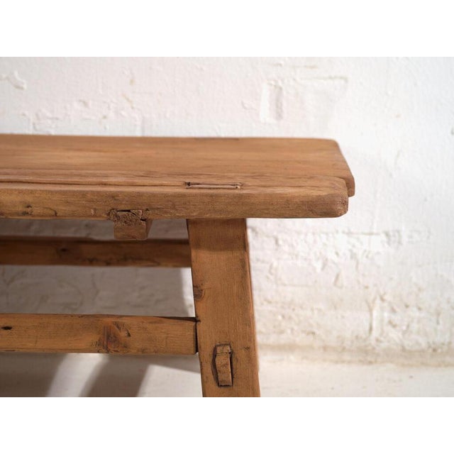 Vintage Pine Low Table, 1930 For Sale - Image 6 of 10
