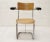 Industrial Leatherette and Wood Armchair from Gispen, 1950s, in Restored conditions. Designed 1950 to 1959 This piece is...