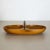 Carl Auböck Large Austrian Light Teak Bowl with Brass and Leather Handle by Carl Auböck, 1950s For Sale - Image 4 of 18