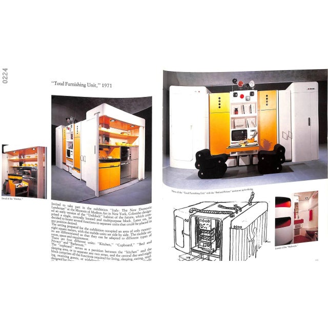 Paper "Joe Colombo and Italian Design of the Sixties" 1988 Favata, Ignazia [Commentary and Catalogue] For Sale - Image 7 of 12