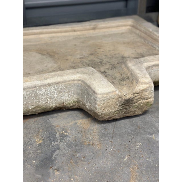18th Century Rare 18th Century Antique French Stone Sink/Basin For Sale - Image 5 of 9