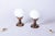 Art Deco Table Lamps in Beech and Opal Glass, Czech, 1930s, Set of 2 For Sale - Image 11 of 11