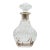 Crystal Decanter With Hallmarked Sterling Collar by J B Chatterley & Sons LTD 1975 For Sale