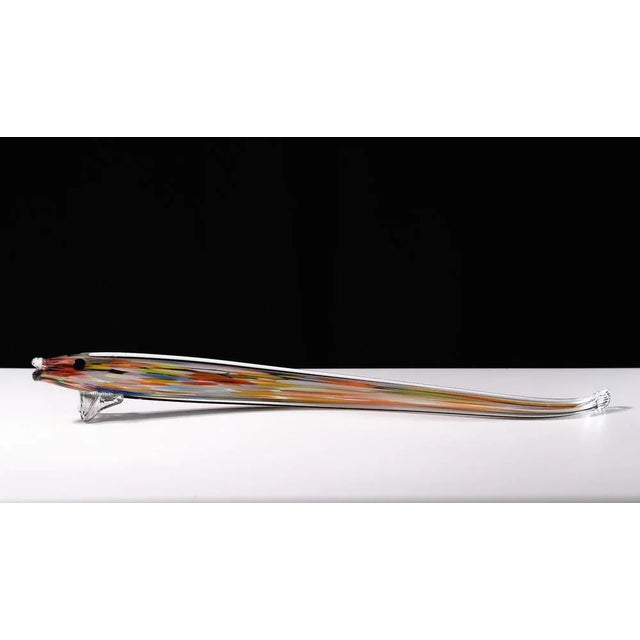 Blue Murano Art Glass Sea Animal, Italy, 1965 For Sale - Image 8 of 12