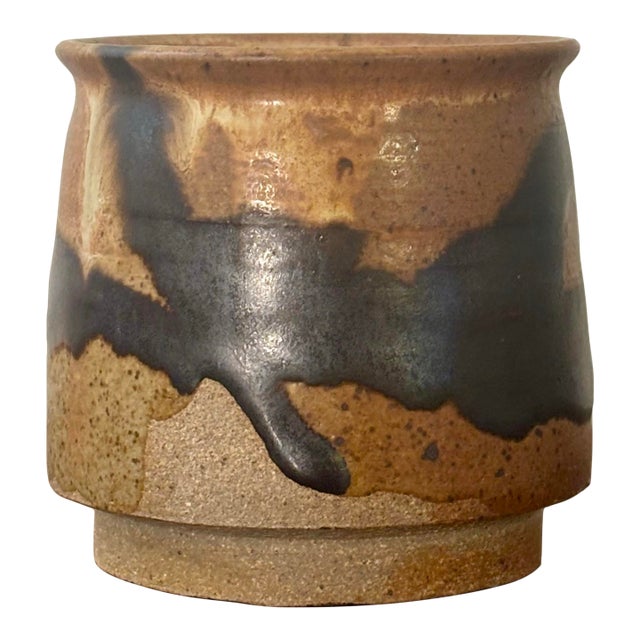 Vintage 1994 Studio Pottery Vessel - Signed American Ceramic For Sale