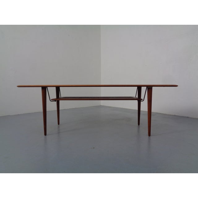 Model FD 516 Coffee Table in Teak by Peter Hvidt & Orla Mølgaard Nielsen for France & Son, 1950s For Sale - Image 4 of 18