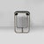 Italian Art Deco Stool in Metal and Faux Leather, 1930s For Sale - Image 3 of 16