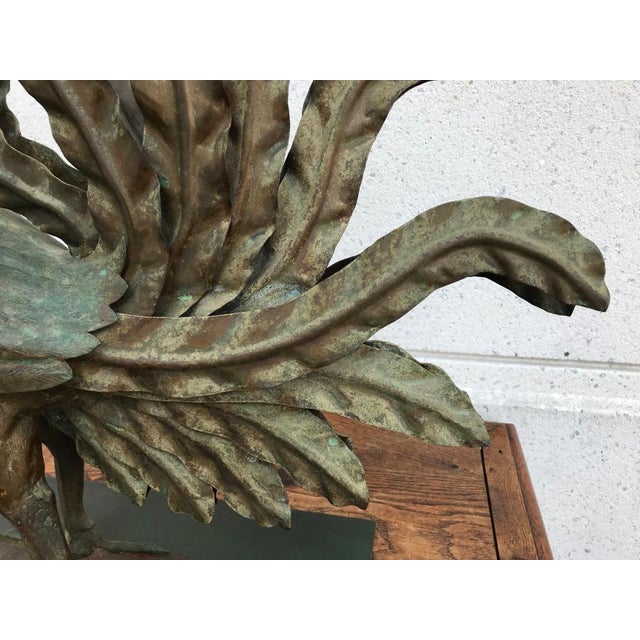 Iron and Tin Rooster Movie Prop from "The Cincinnati Kid" For Sale - Image 4 of 12