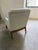 Vintage Mid Century Modern Walnut Lounge Chair Designed by Jens Risom For Sale In Chicago - Image 6 of 11