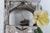 Hand Painted Porcelain Ceramic Wishing Well With Hanging Bucket Figurine 5047c For Sale - Image 11 of 15