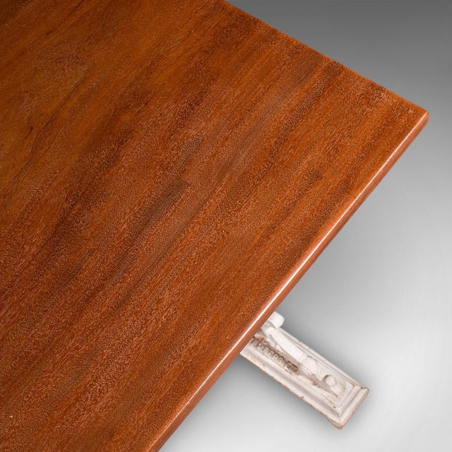 Brown Antique Orangery Planting Table, English, Portico, Serving, Victorian, c.1900 For Sale - Image 8 of 12