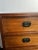 Auburn Vintage Mid-Century Modern Teak 5-Drawer Chest With Brass Drop Handles For Sale - Image 8 of 15
