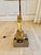 Mid 20th Century Gorgeous Vintage Modernist Brass Pelican Table Lamp With Chrome Base, 1970s, Heavy For Sale - Image 5 of 9