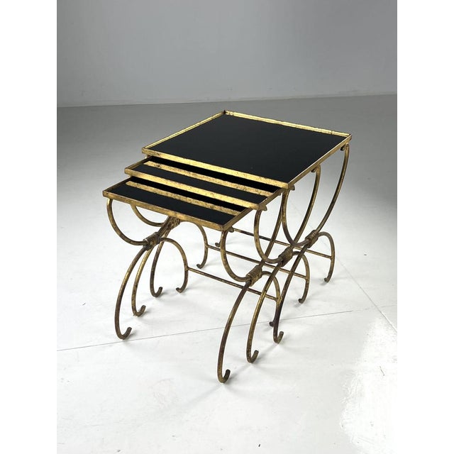 Vintage Nesting Tables, Set of 3 For Sale - Image 4 of 17