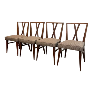 Mid Century Modern Tommi Parzinger Attributed Dining Chairs - Set of 4