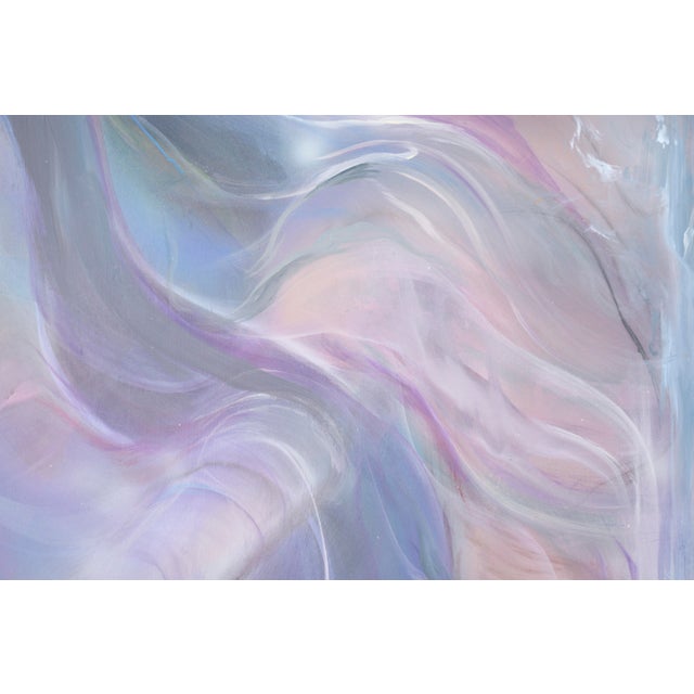 The Cosmic Dream - Visionary Figurative Nude Composition in Acrylic on Masonite by Kimberlee Kuwica For Sale In Monterey, CA - Image 6 of 8