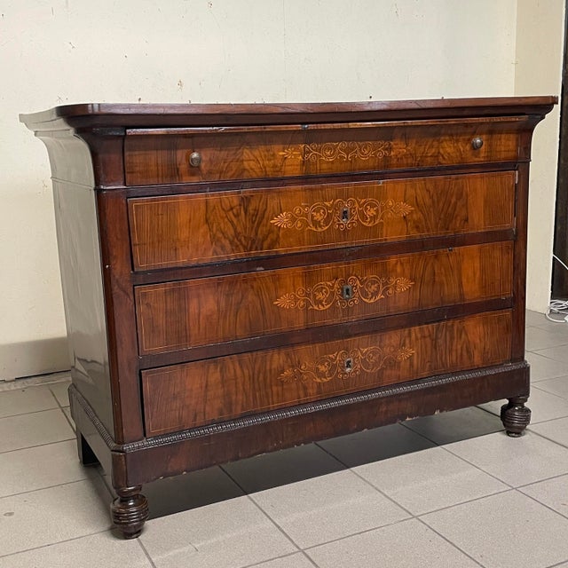 Antique Charles X Chest of Drawers For Sale - Image 12 of 18
