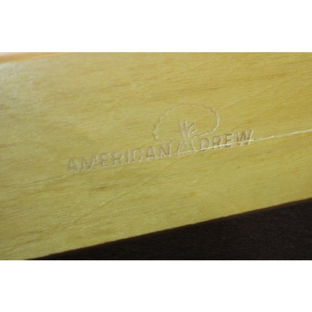 American Drew Mahogany Inlaid Buffet Server For Sale - Image 17 of 18