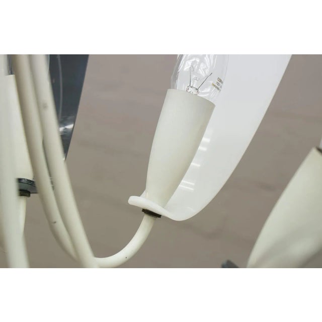 Acrylic Glass and Brass Sputnik Lamp, 1950s For Sale - Image 10 of 11