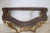 Gold Antique Carved and Gilded Wood Console Table with Marble Top, 18th Century For Sale - Image 8 of 17