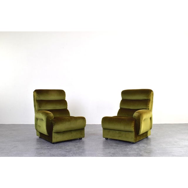 Mid-Century Modern German Modular Sofa, 1970s, Set of 2 For Sale - Image 6 of 12