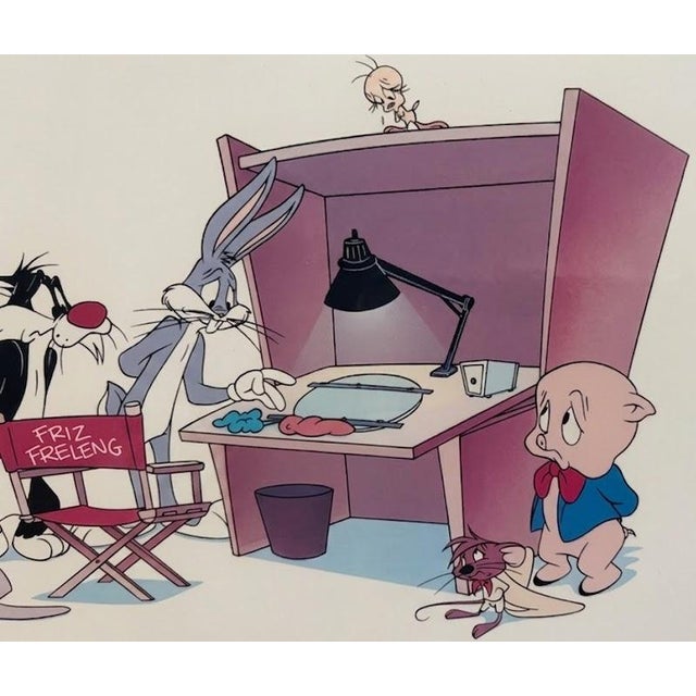 Pop Art 1995 Warner Bros. “Friz” Isadore Freleng Tribute Framed Print For Sale - Image 3 of 7