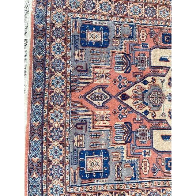 Vintage Pakistani Rug For Sale - Image 4 of 16
