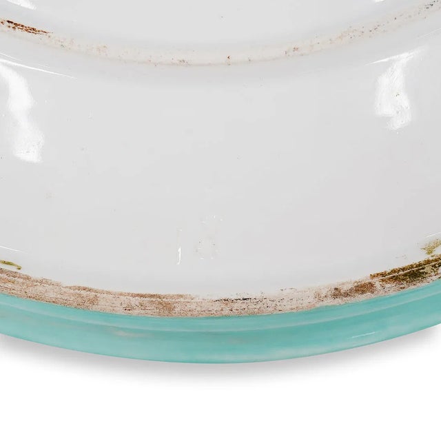Large Sèvres Hand-Painted Porcelain Charger, French Early 20th Century For Sale - Image 13 of 14