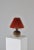 Tue Poulsen Tue Poulsen Table Lamp Scandinavian Modern Ceramic in Earth Colors, 1960s attributed to Tue Poulsen For Sale - Image 4 of 13