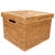 Artifacts Rattan Lidded Storage Box For Sale