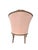 Late 19th Century Bergere Tub Chair With Light Pink Ticking Stripe Upholstery For Sale - Image 10 of 17