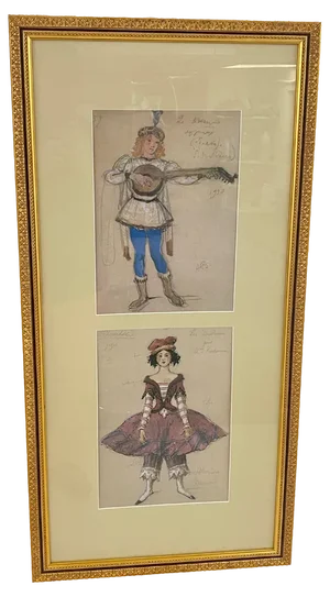 Fashion Models, 1933, Print, Framed