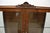 Wood Queen Anne Burr Walnut Display Cabinet, 1930s For Sale - Image 7 of 9
