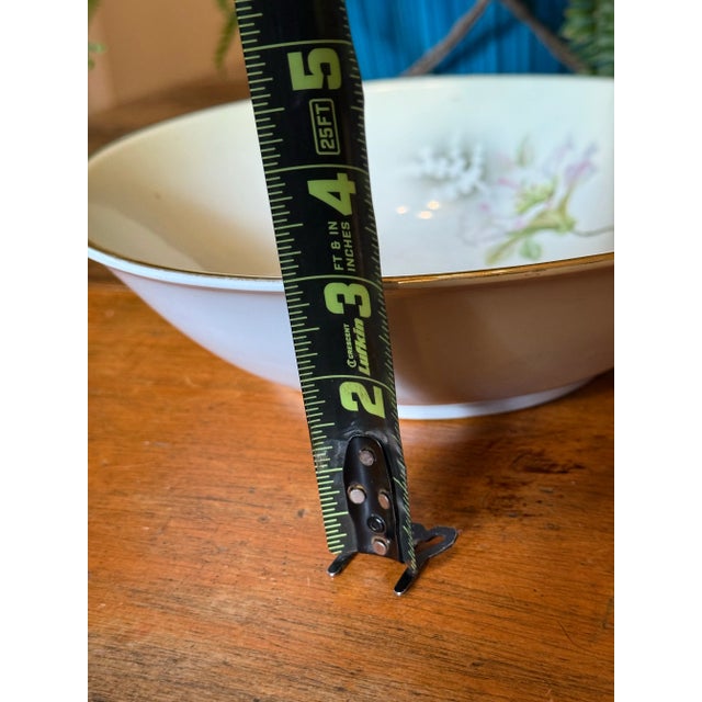 Rose Antique Rs Germany Prussia Reinhold Schlegelmilch Porcelain Bowl Roses For Sale - Image 8 of 8