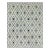 Modern Diamond Pattern Handwoven Wool Rug For Sale