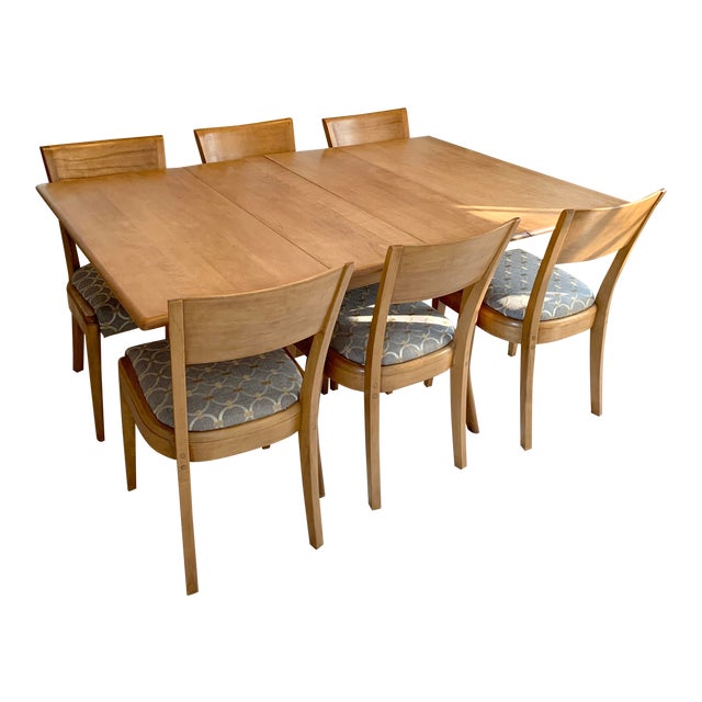 MidCentury Modern HeywoodWakefield Harmonic Drop Leaf Dining Table
