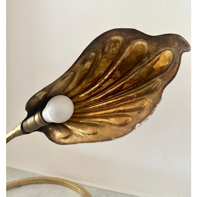 Brass Table Lamp by Tommaso Barbi, 1970s For Sale - Image 5 of 10