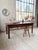 Brown Antique Farmhouse Table in Walnut, 1900s For Sale - Image 8 of 18