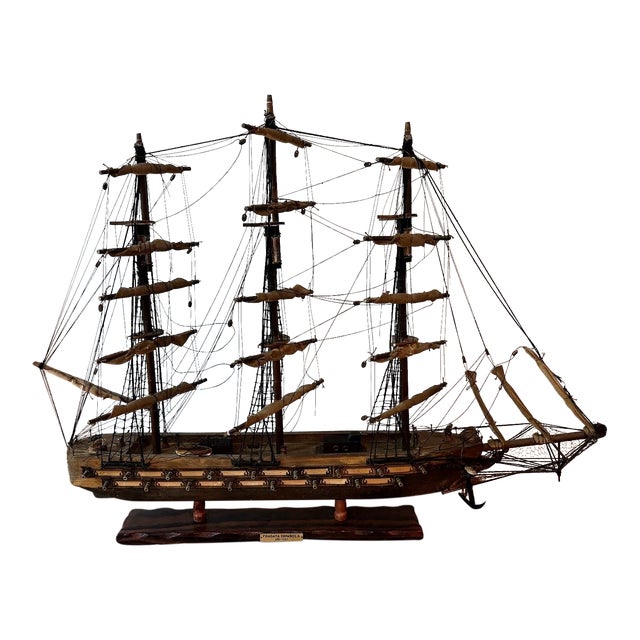 ボトルシップ　FRAGATA ESPAÑOLA 1780 モデル Antique Beautiful Sail Ship Fragata Espanola 1780, Very