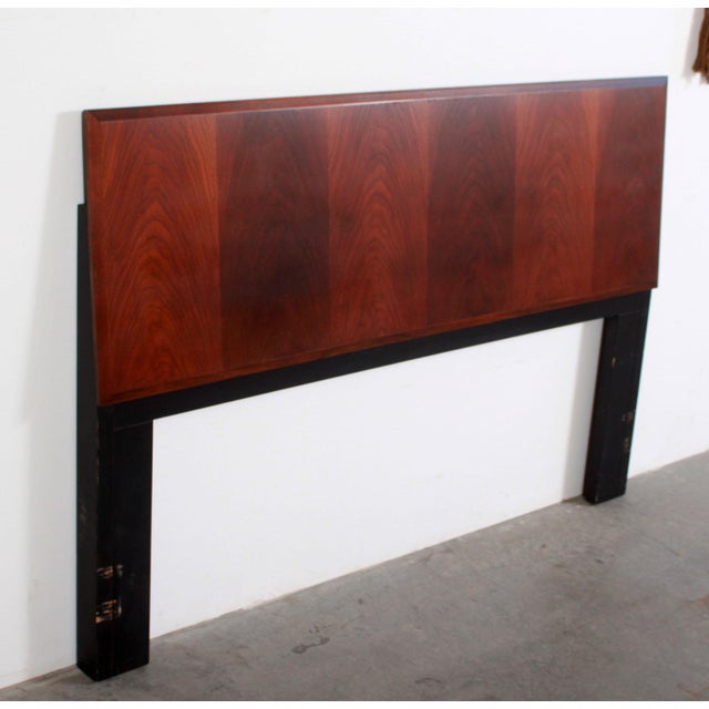 Mid Century Modern Milo Baughman for Directional Queen Size Walnut