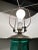 Midcentury Modern Turquoise Glass Lamp For Sale - Image 4 of 5