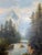 Textile Large 19th Century Oil on Canvas For Sale - Image 7 of 11