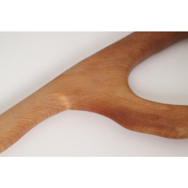 Anthroposophical Wooden Clothes Hangers, Set of 5, in Very Good conditions. Designed 1970 to 1979