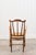 Late 19th Century Arts & Crafts Chair With Carved Back (Elm + Rush) For Sale - Image 5 of 5