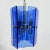 Metal Blue Glass Hanging Lamp from Veca, Italy, 1970s For Sale - Image 7 of 18