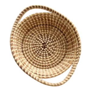 Vintage Woven Coil Basket Bowl