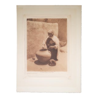 Tsi'yone ('Flying') – Sia" Photogravure by Edward S. Curtis c.1925 For Sale