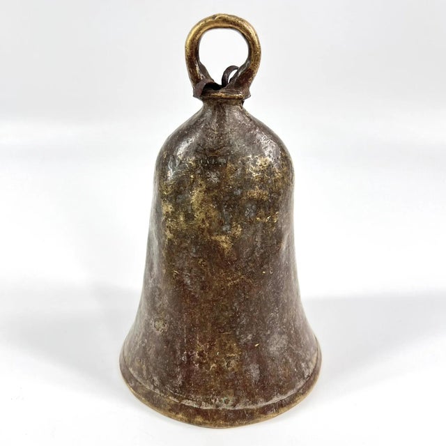 Early 20th Century Early 20th Century Benue Brass Bell Nigeria For Sale - Image 5 of 6