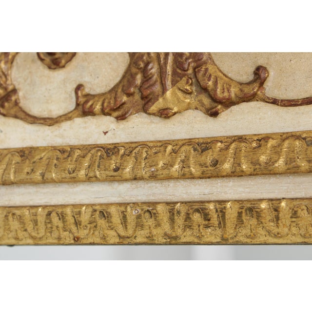 French Louis XV Style Trumeau Decorator Mirror For Sale In Philadelphia - Image 6 of 16